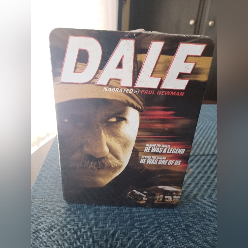 Dale Earnhardt 6 DVD set in tin box NEW